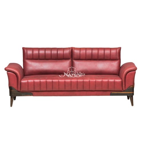 Suede fabric upholstered sofa sets