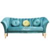 Royal-green-Velvet-wooden-legs-with-golden-pu-finish-centre-table-pu-finish-onex-marble-brass-lines--plated-on-the-sides-polyester-polish-teak-board-single