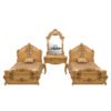 golden-pu-polish-solid-wooden-teak-with-carving