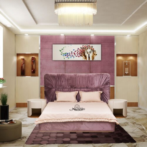 velvet-upholstery-laminated-inside-hydraulic-bed-backround